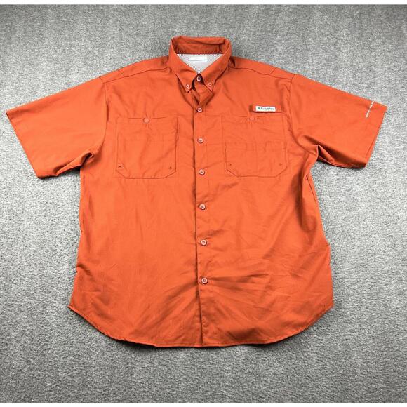Columbia Sportswear Men's Short Sleeve Button-Up Shirt Size Medium - Picture 1 of 5